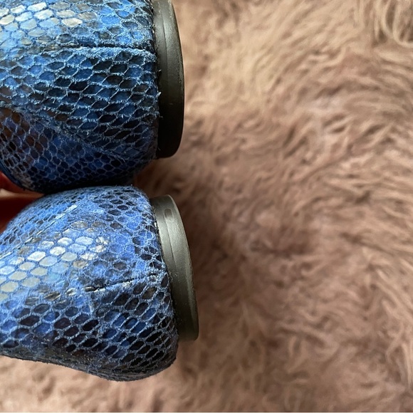 Banana republic blue pointed ballet flats sz 9 1/2 - Picture 5 of 10